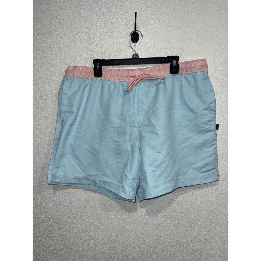 River Island Men's Swim Trunks Shorts Drawstring Waist Swimsuit - Sz XL NWOT